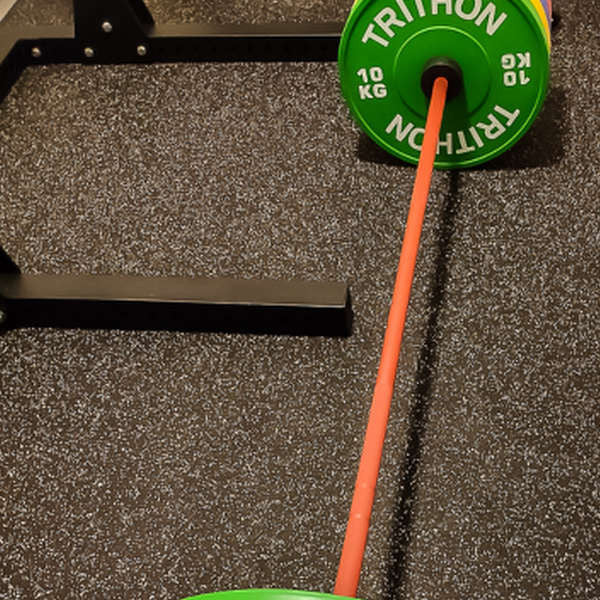 Crimson Cerakote Bar - 20 kg