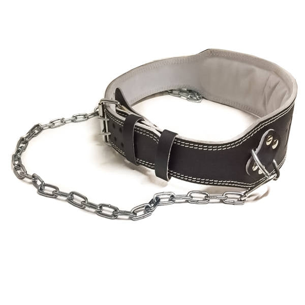 Dips bælte i læder. Dips og chinups med mere vægt.