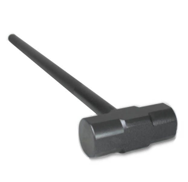 Gym hammer, der er beregnet til at slå på dæk med.