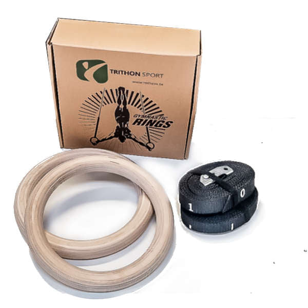 Gymnastikringe i træ