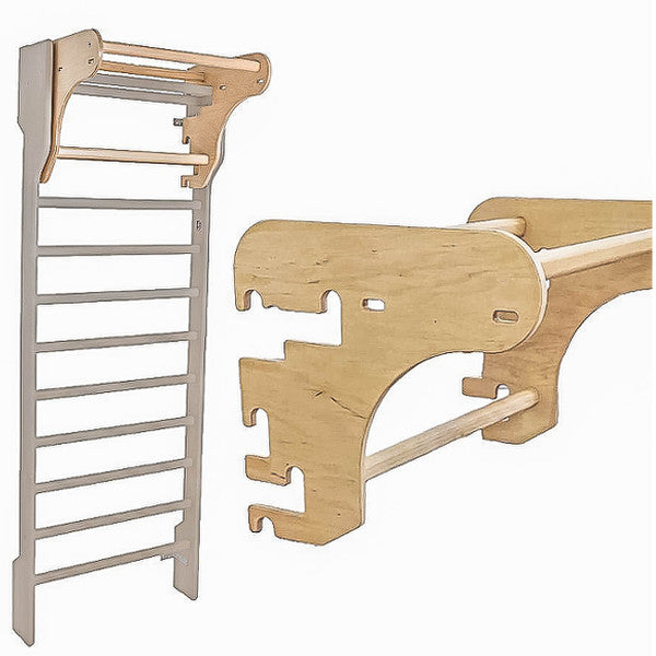 Solid pull up til vægmonteret ribber