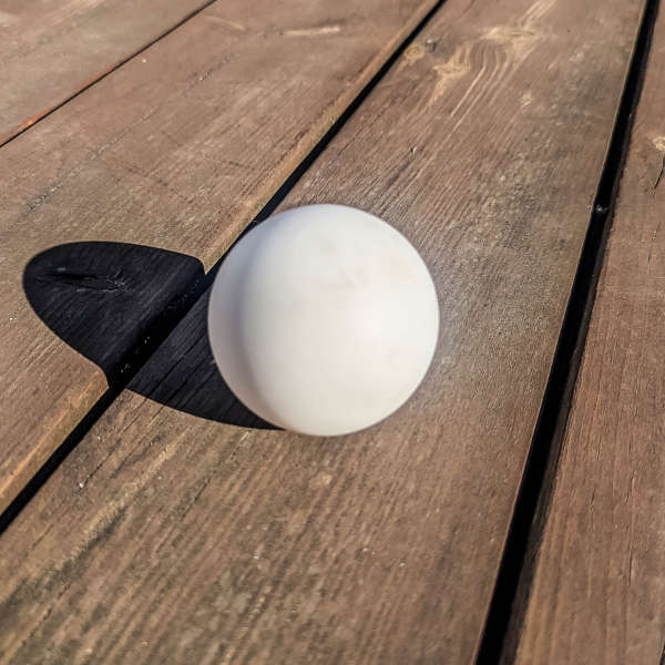 Lacrosse bold - hvid