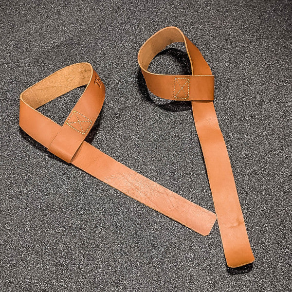 Læder straps i blød kernelæder.