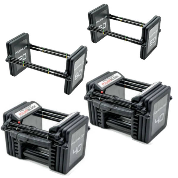 2 stk håndvægte og 2 udvidelser ialt 27 kg