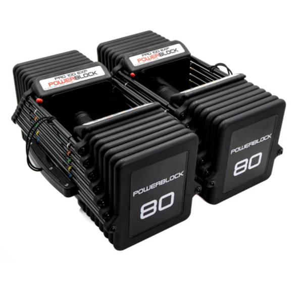 Komplet håndvægtsæt justerbart fra 5 til 80 lbs