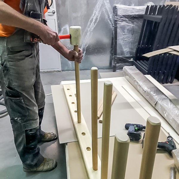 Ribberne er håndlavet  EU og kommer adskilt