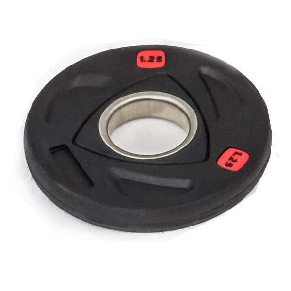 1,25 kg OL gummi vægtskive til 50 mm vægtstænger.