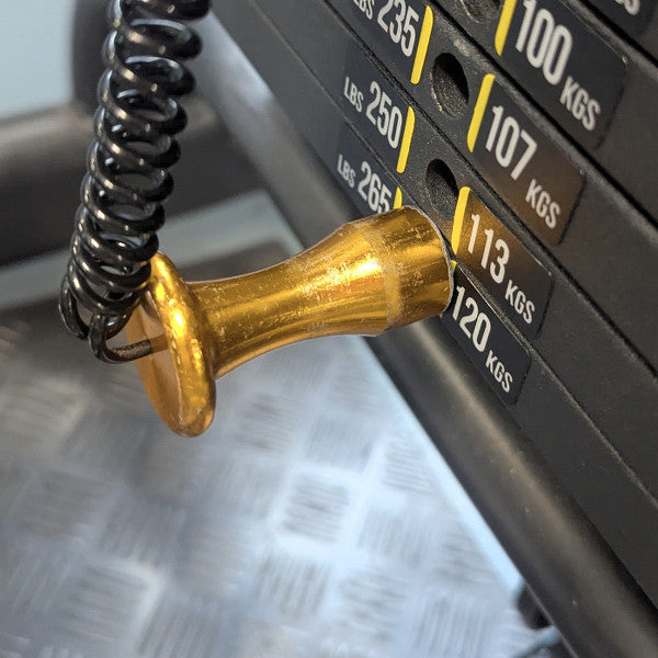 Vægtstakpind til træningsmaskiner - Gul