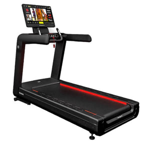 Løbebånd med touchskærm og Kinomap tilslutning
