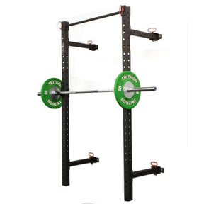 Foldbar squat rack til væggen