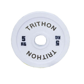 Styrkeløft vægtskive i jern på 5 kg