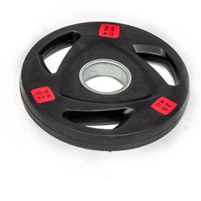 10 kg vægtskive med praktisk 3 huls design